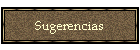 Sugerencias